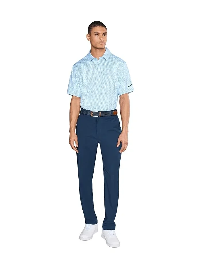Поло Nike Dri-FIT Good Polo Short Sleeve Floral — изображение 2 из 5, белый/синий/черный