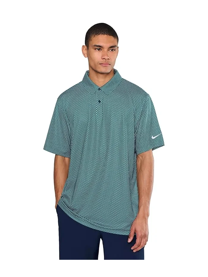 Футболка поло Dri-FIT Good Floral Nike — изображение 1 из 5, темно-синий/белый