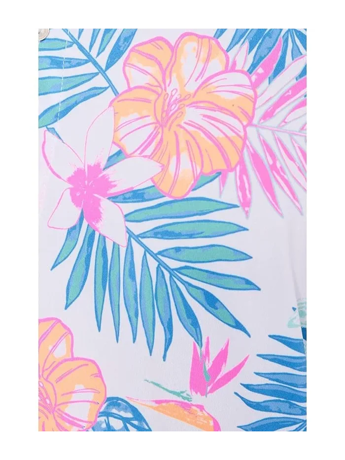 Поло Chubbies The Tropic Like Its Hot — изображение 5 из 5, белый
