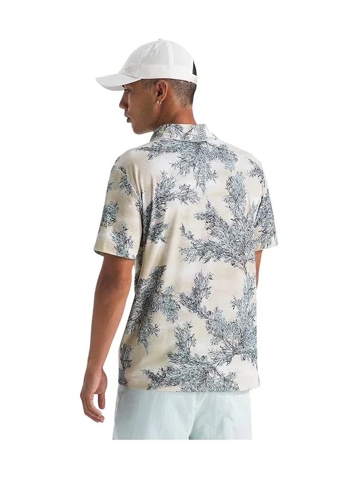 Футболка-поло Adventure Polo Printed The North Face — изображение 3 из 3, зеленый
