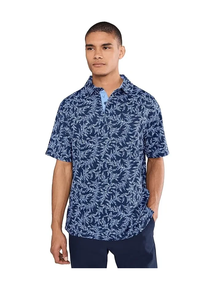 Поло Callaway Chev Botanical Print, Peacoat — изображение 1 из 5, ботанический