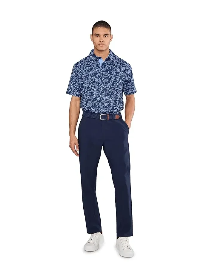 Поло Callaway Chev Botanical Print, Peacoat — изображение 2 из 5, ботанический