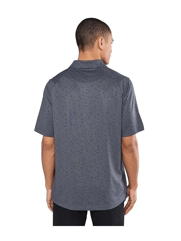 Пиксельная рубашка-поло Chev Gingham Printed Callaway — изображение 4 из 5, бежевый