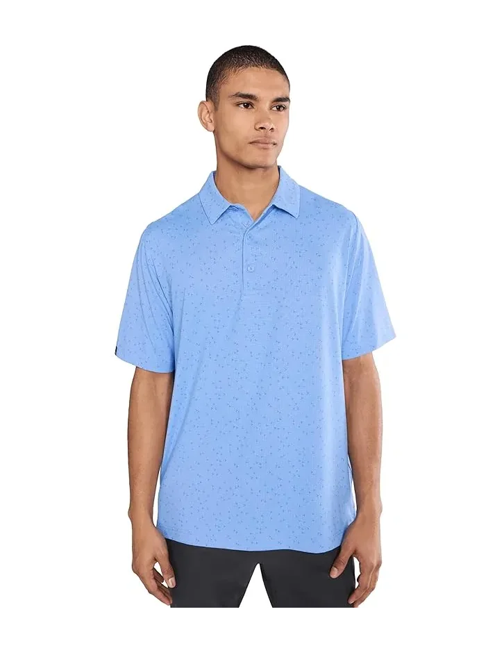 Поло Callaway Chev Gingham Printed — изображение 1 из 5, синий