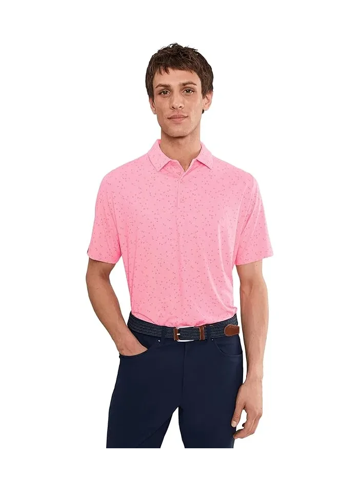 Поло Callaway Chev Gingham Printed, Dianthus — изображение 1 из 5, диантус розовый