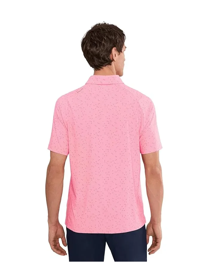 Поло Callaway Chev Gingham Printed, Dianthus — изображение 4 из 5, диантус розовый