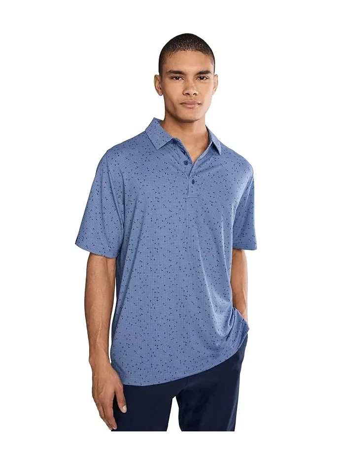 Поло Callaway Chev Gingham Printed, Peacoat — изображение 1 из 5, гобелен