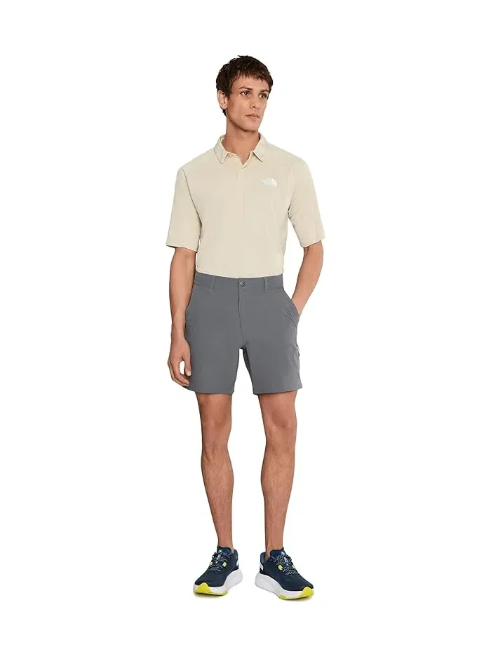 Пиклбол рубашка The North Face Lightrange Packable Short-sleeve Polo — изображение 2 из 5, камень