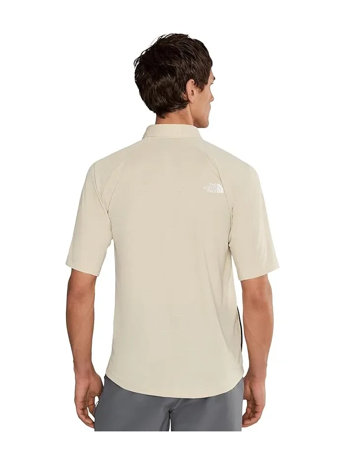 Пиклбол рубашка The North Face Lightrange Packable Short-sleeve Polo — изображение 4 из 5, камень