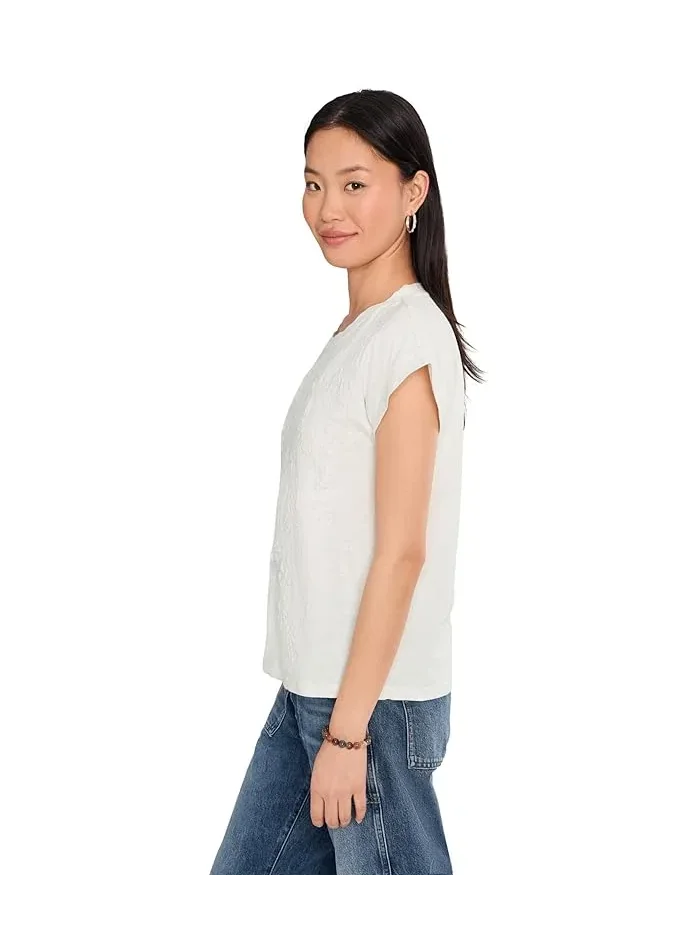 Футболка с вышивкой Cassidy Tee Karyn Seo — изображение 3 из 5, белый