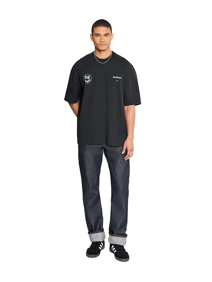 Футболка Spinner AllSaints — изображение 2 из 5, черный
