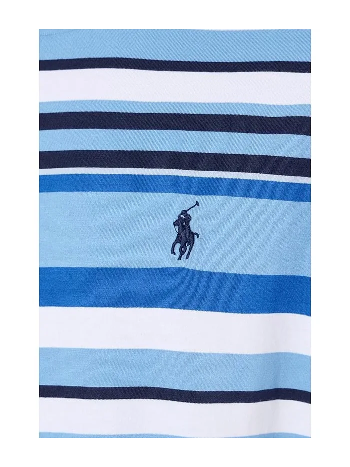 Футболка в полоску Classic Fit Polo Ralph Lauren — изображение 5 из 5, синий мульти