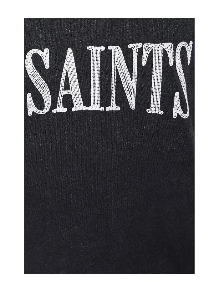 Футболка с коротким рукавом Dash AllSaints — изображение 5 из 5, черный