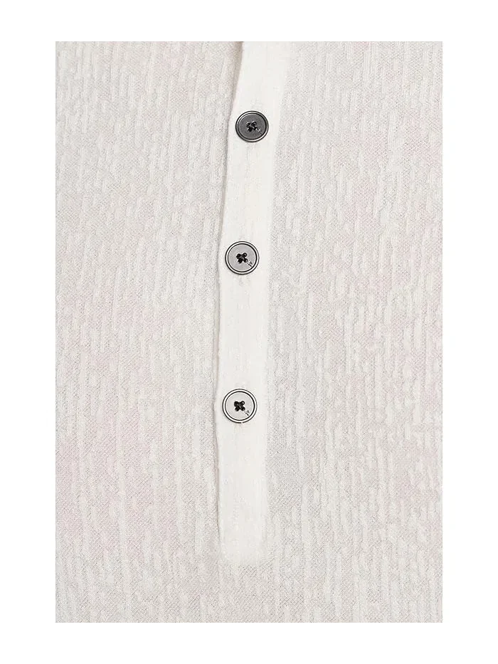 Футболка с поло хенли Egon Henley K7263S26 John Varvatos — изображение 5 из 5, синий