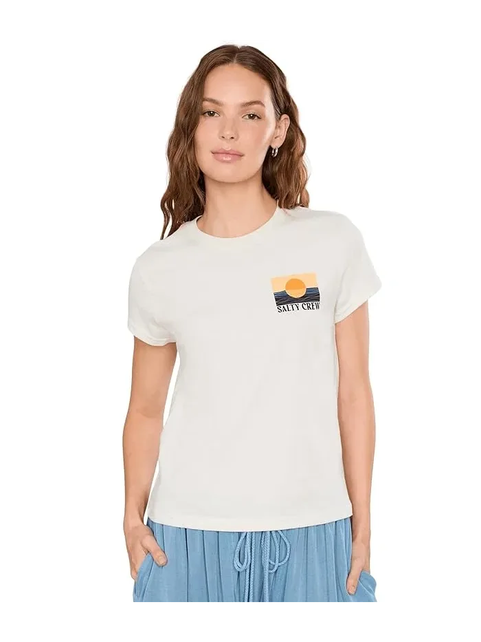 Футболка Salty Crew Retro Wave Modern Tee — белый