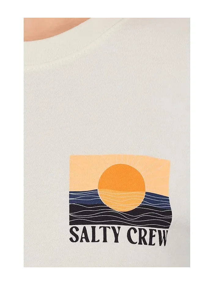 Футболка Salty Crew Retro Wave Modern Tee — изображение 5 из 5, кремовый
