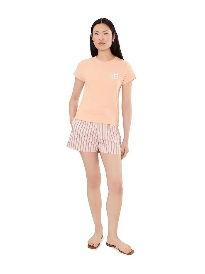 Футболка Flagship Fill Modern Tee Salty Crew — изображение 2 из 5, абрикос