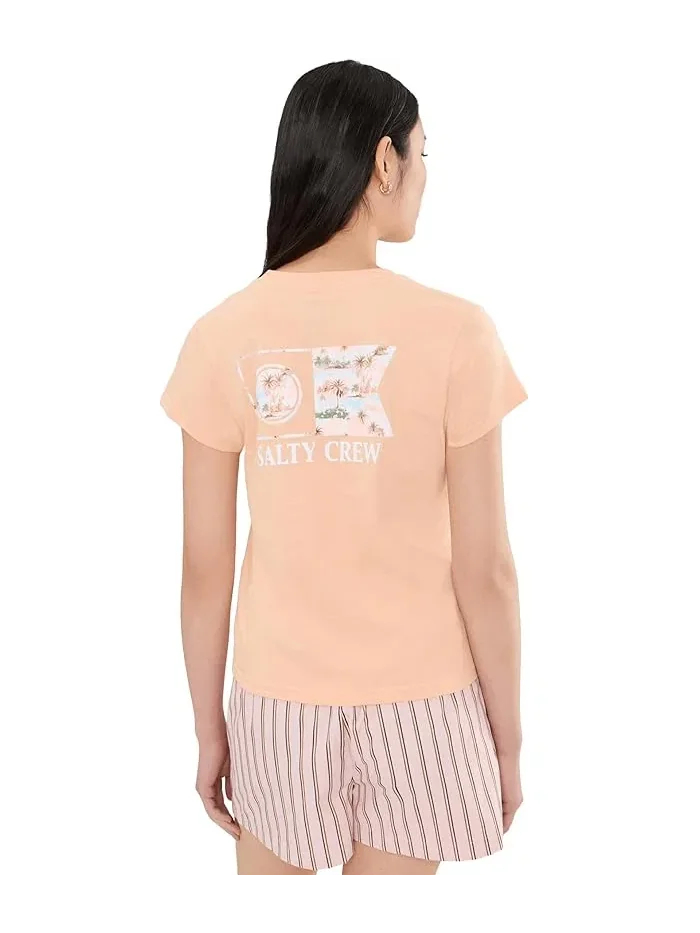Футболка Flagship Fill Modern Tee Salty Crew — изображение 4 из 5, абрикос