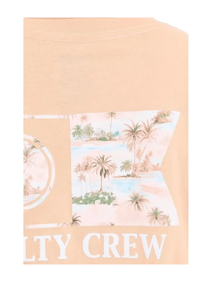 Футболка Flagship Fill Modern Tee Salty Crew — изображение 5 из 5, абрикос