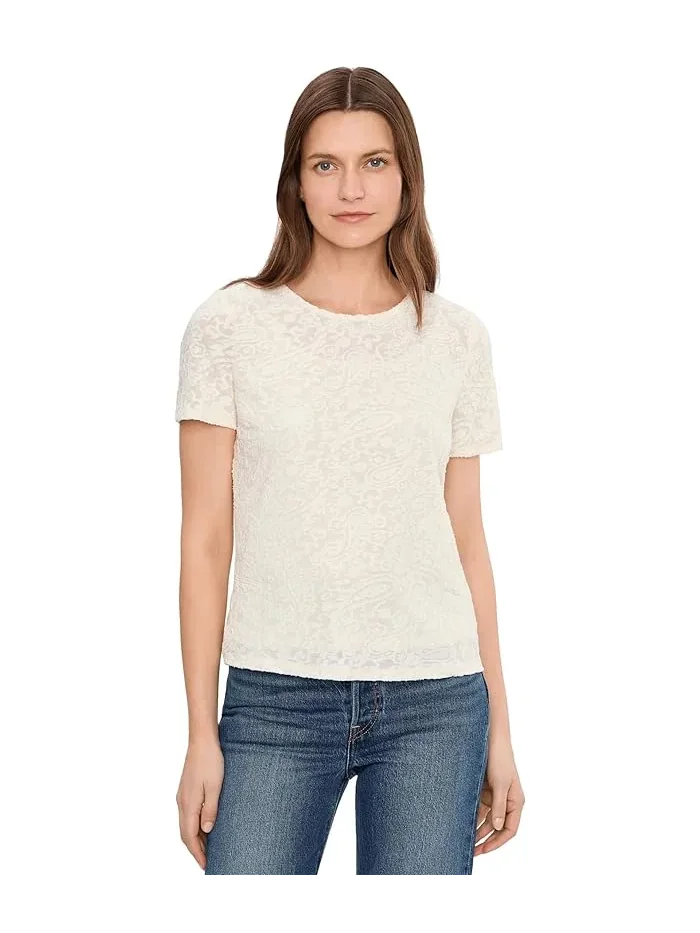 Футболка трикотажная Knit T-Shirt Vince Camuto — изображение 1 из 5, черный