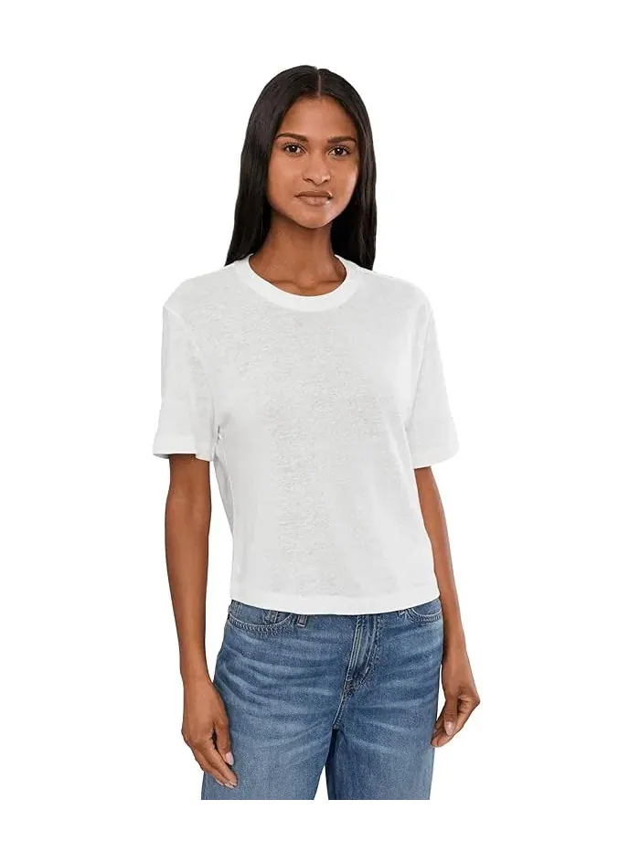 Футболка с коротким рукавом Charlie Relaxed AG Jeans — изображение 1 из 5, бежевый