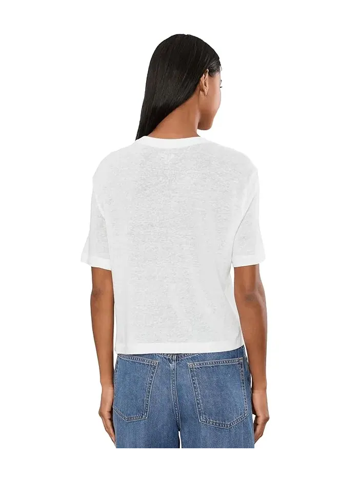 Футболка с коротким рукавом Charlie Relaxed AG Jeans — изображение 4 из 5, бежевый