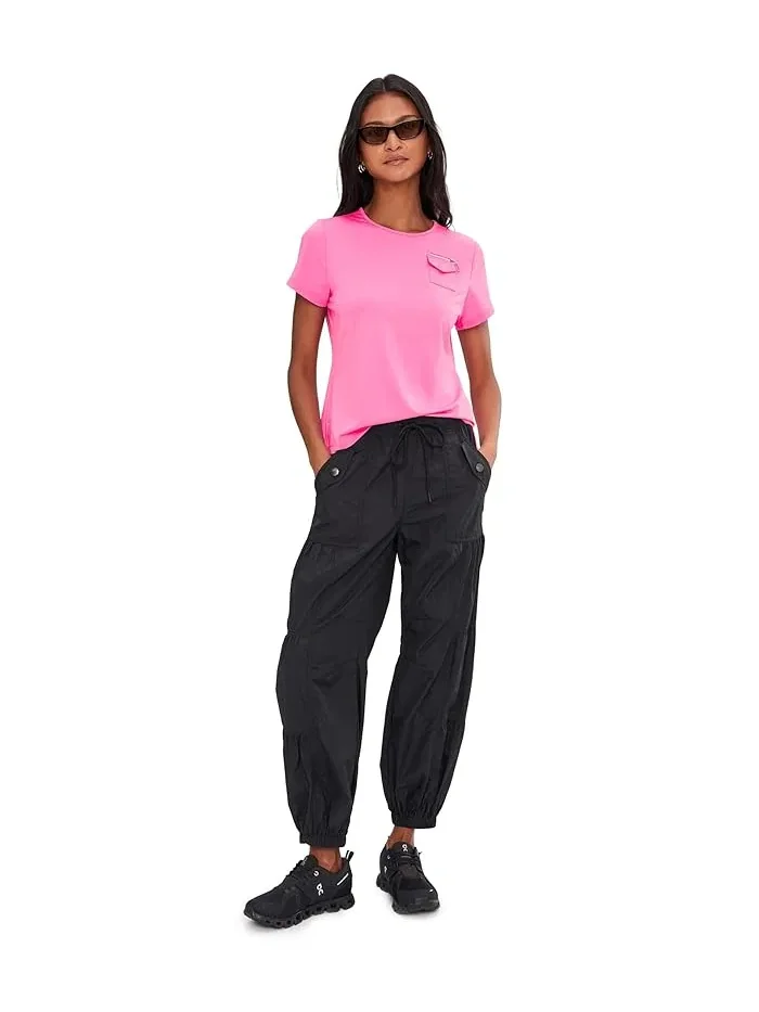 Футболка с карманом Crew Neck Pocket Lux Jamie Sadock — изображение 2 из 5, розовый