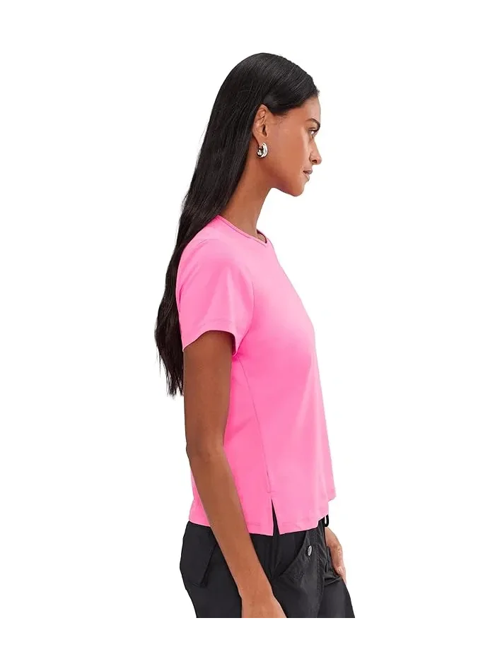 Футболка с карманом Crew Neck Pocket Lux Jamie Sadock — изображение 3 из 5, розовый