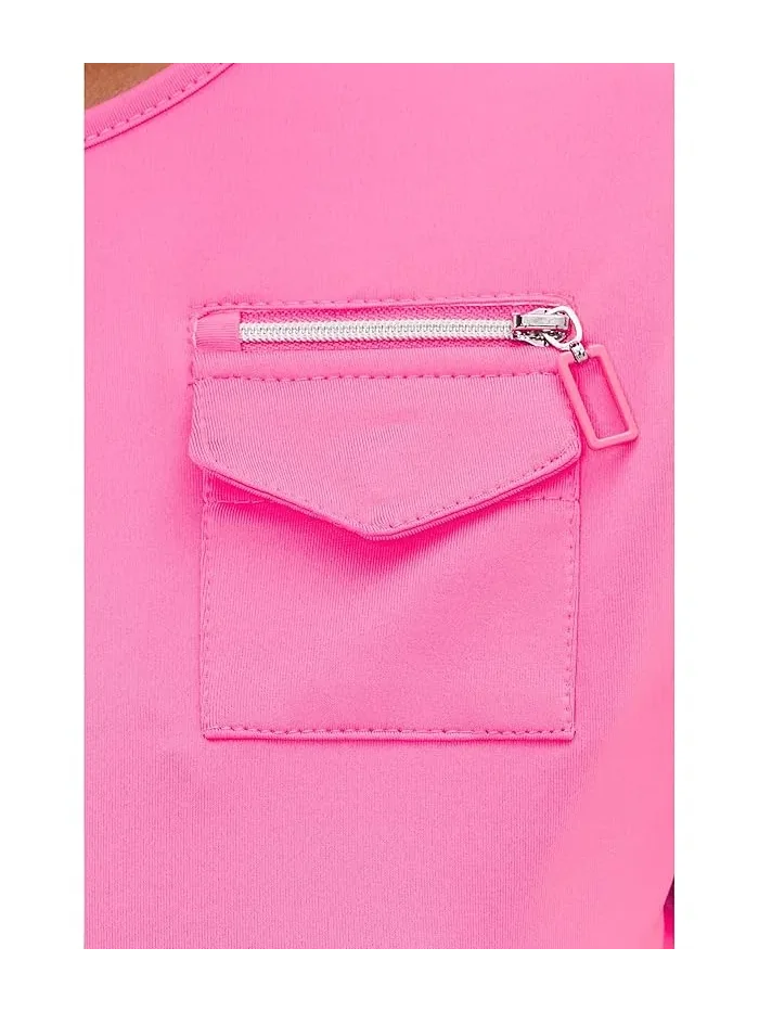 Футболка с карманом Crew Neck Pocket Lux Jamie Sadock — изображение 5 из 5, розовый