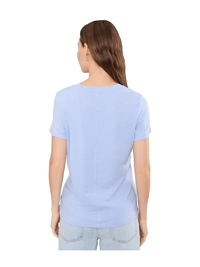 Футболка классическая Cloud Tee TravisMathew — изображение 4 из 5, синий