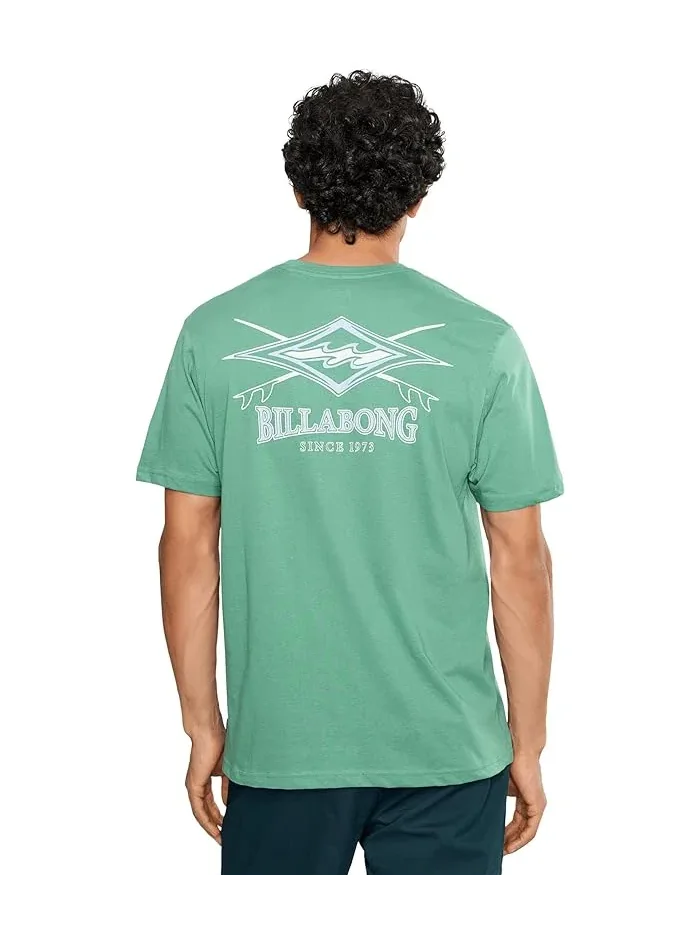 Футболка с принтом Crossboards Premium Billabong — изображение 4 из 5, синий море