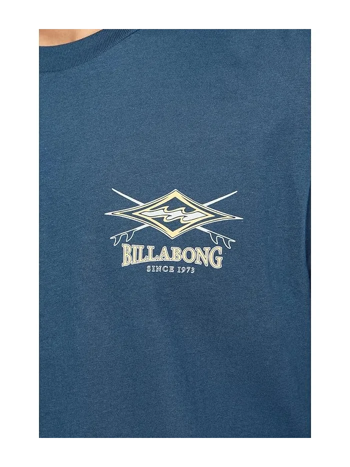 Футболка с принтом Crossboards Premium Billabong — изображение 5 из 5, темный джинсовый синий