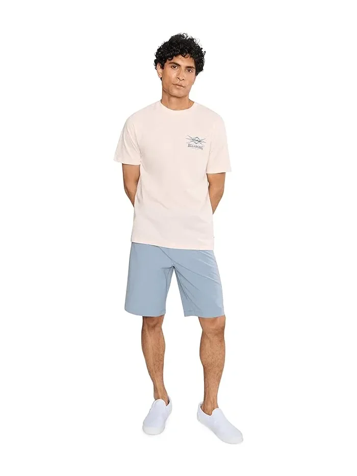 Футболка с принтом Crossboards Premium Billabong — изображение 2 из 5, розовый