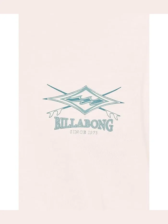 Футболка с принтом Crossboards Premium Billabong — изображение 5 из 5, розовый