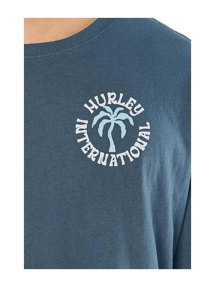 Футболка Hurley Seclusion Short Sleeve — изображение 5 из 5, муссонный