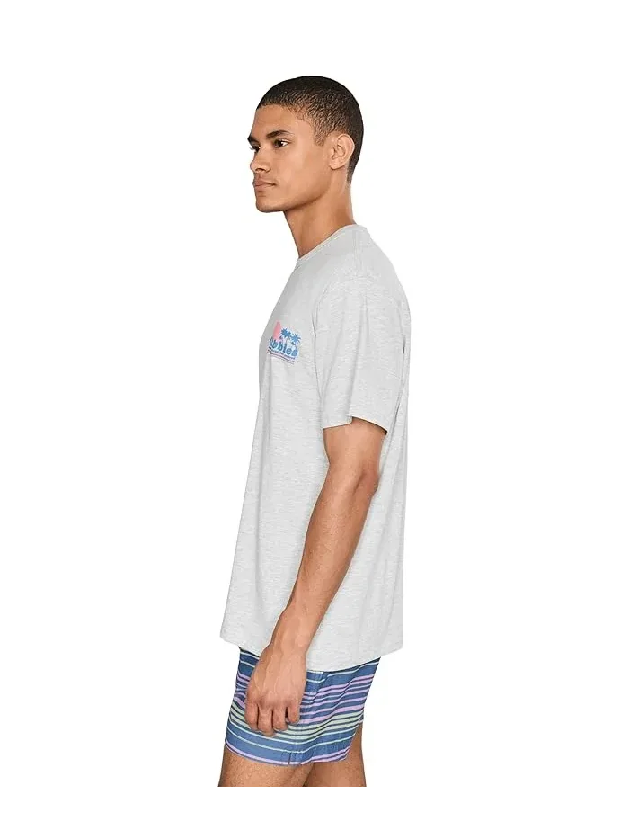 Футболка с принтом The Ol' College Try Chubbies — изображение 3 из 5, светлый серый