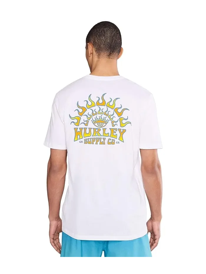 Футболка с принтом All Seeing Hurley — изображение 4 из 5, белый