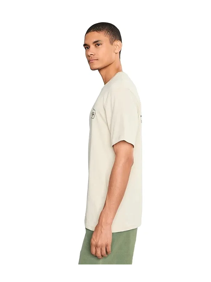 Футболка с логотипом Off Duty Premium Billabong — изображение 3 из 5, овсяный