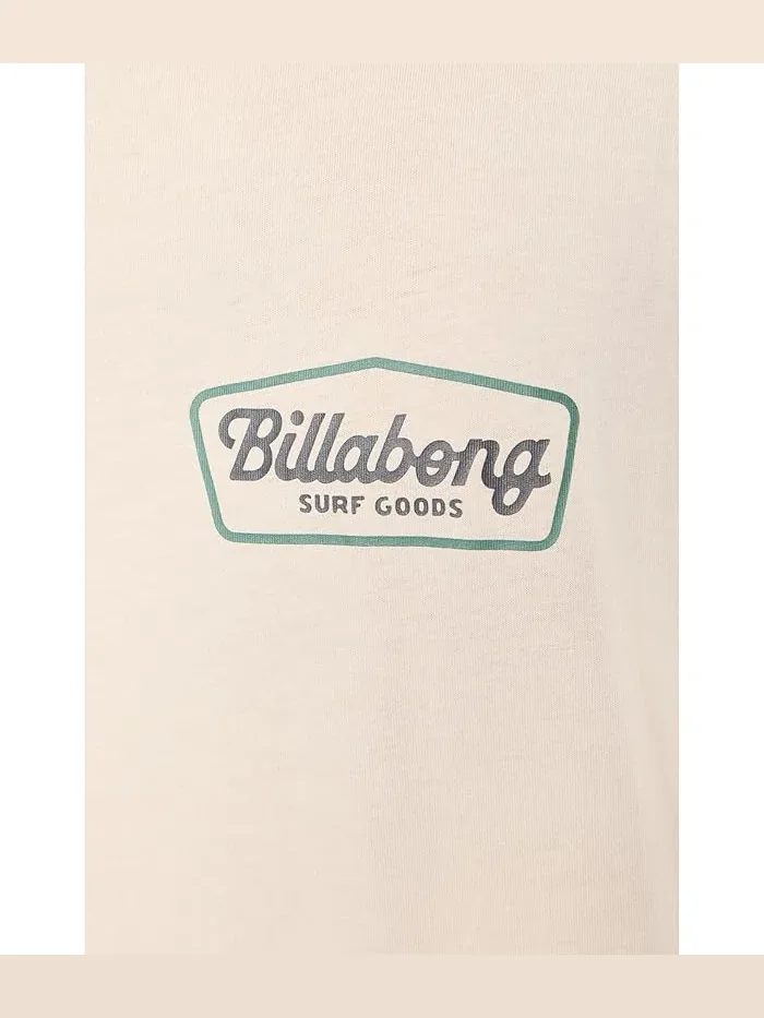 Футболка с логотипом Off Duty Premium Billabong — изображение 5 из 5, овсяный