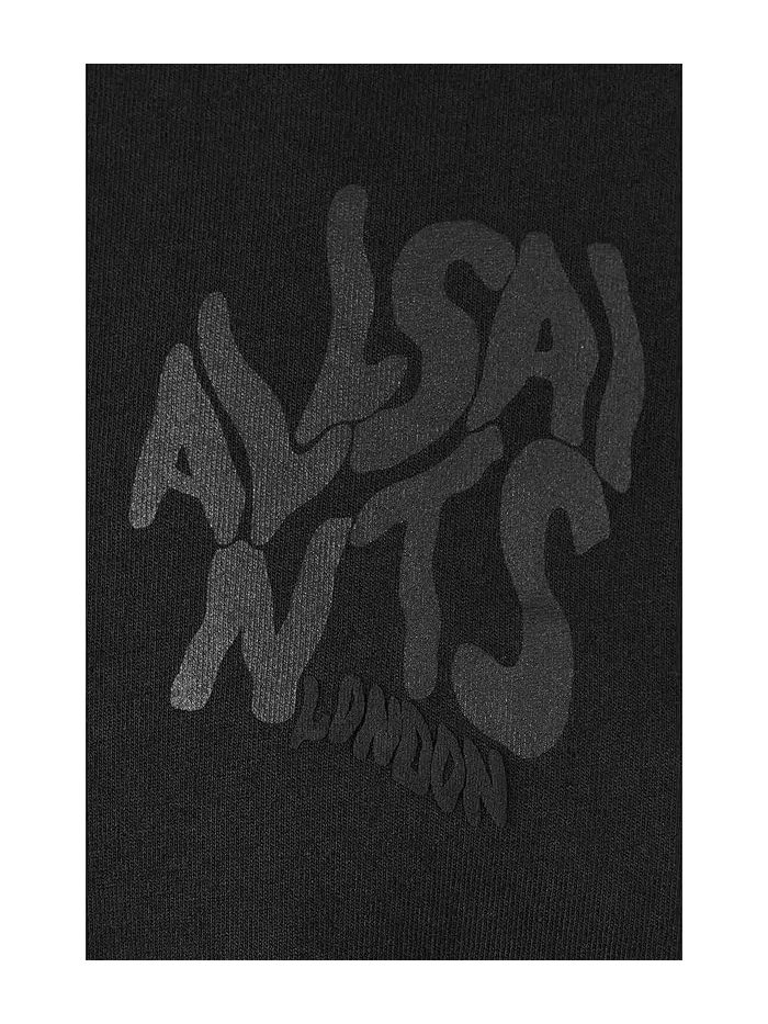 Футболка хлопковая Orlando Etta AllSaints — изображение 5 из 5, черный