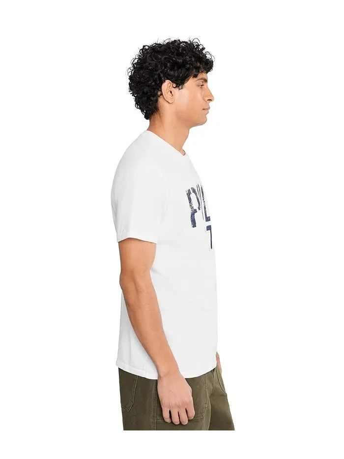 Футболка с графическим принтом Classic Fit Polo Ralph Lauren — изображение 3 из 5, белый
