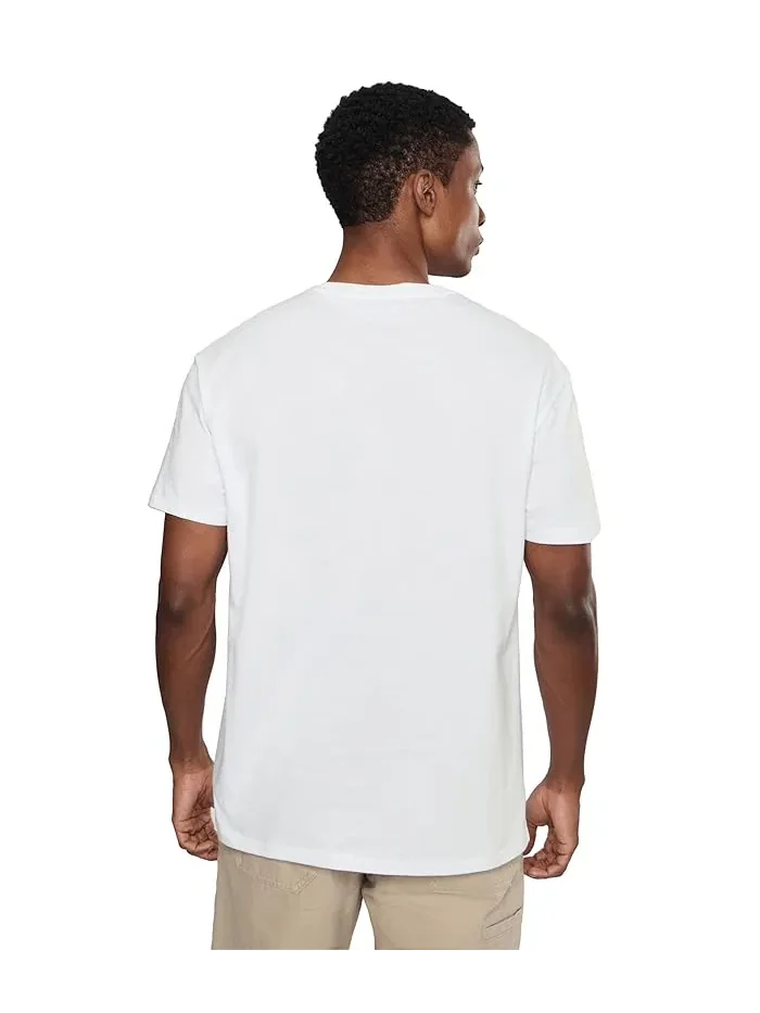 Футболка с графическим принтом Classic Fit Polo Ralph Lauren — изображение 4 из 5, белый