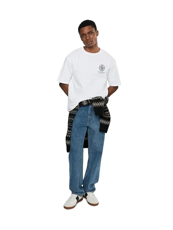 Футболка Relaxed Fit Polo Ralph Lauren — изображение 2 из 5, белый