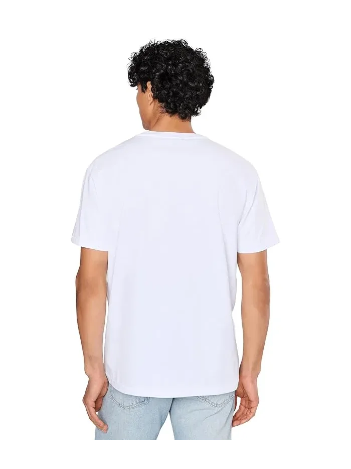 Футболка Classic Fit Logo Polo Ralph Lauren — изображение 4 из 5, белый