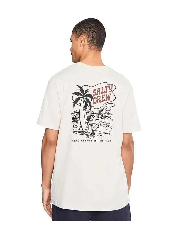 Футболка с круглым вырезом повседневная Lounge Short Sleeve Tee Salty Crew — изображение 4 из 5, карьерный