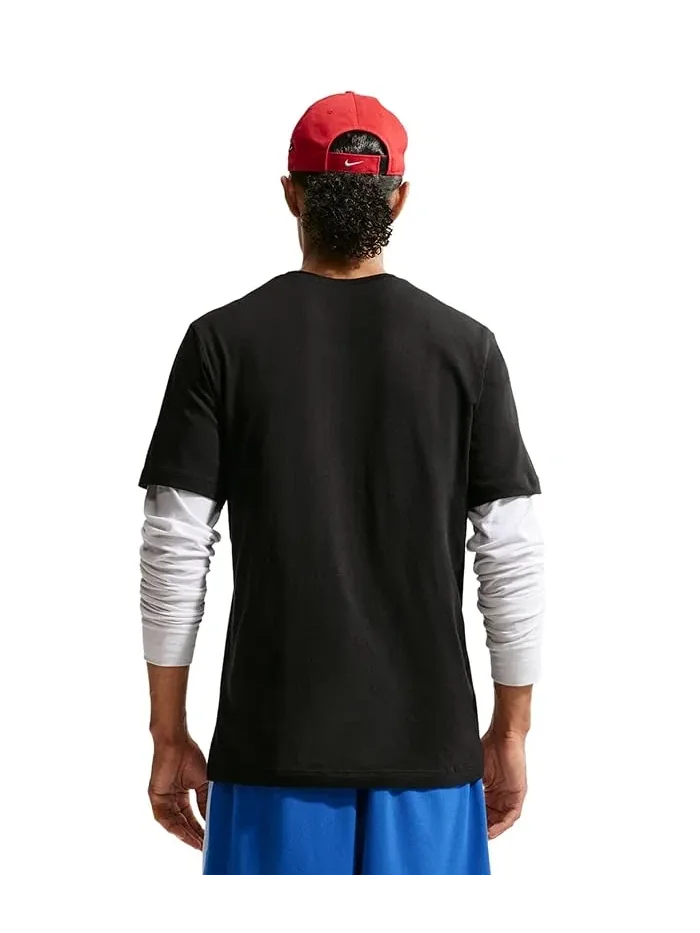 Футболка классическая Sportswear T-Shirt Nike — изображение 3 из 4, черный