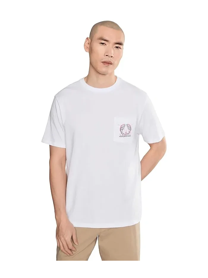 Футболка Tile Lobster Short Sleeve Pocket Tee Vineyard Vines