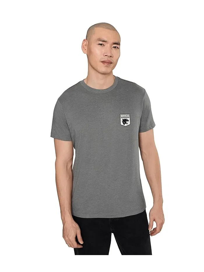 Футболка Pantero Short Sleeve RVCA — серый