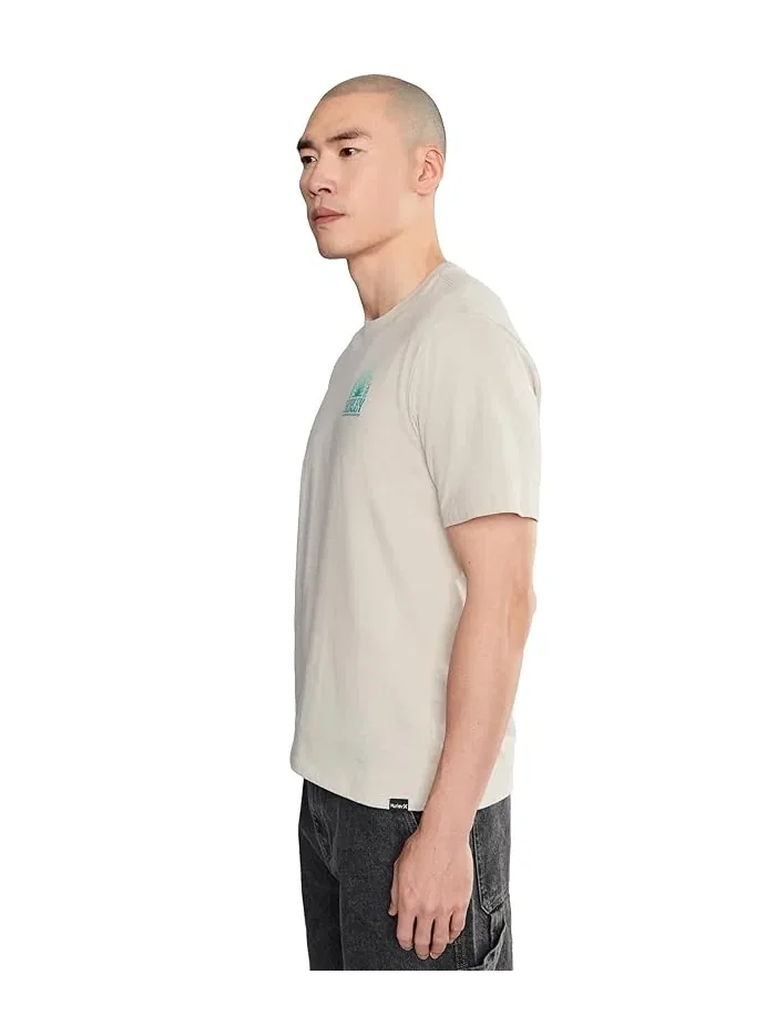 Футболка с принтом Glyphic Short Sleeve Hurley — изображение 3 из 5, кость