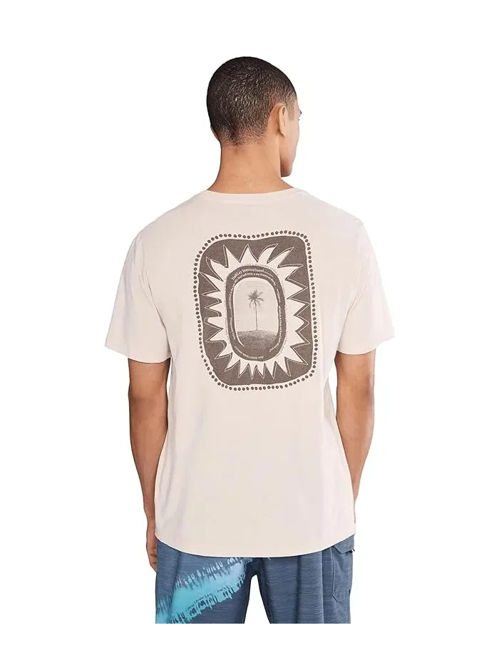Футболка Hurley Seclusion Short Sleeve — изображение 4 из 5, кость